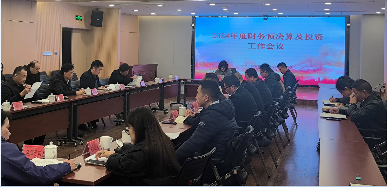 市國(guó)投公司召開2024年度財(cái)務(wù)預(yù)決算及投資工作會(huì)議