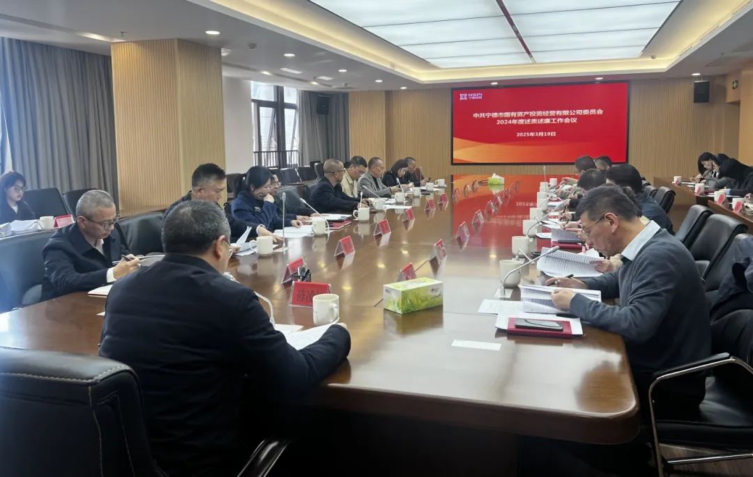 市國投公司黨委召開2024年度述責(zé)述廉工作會議